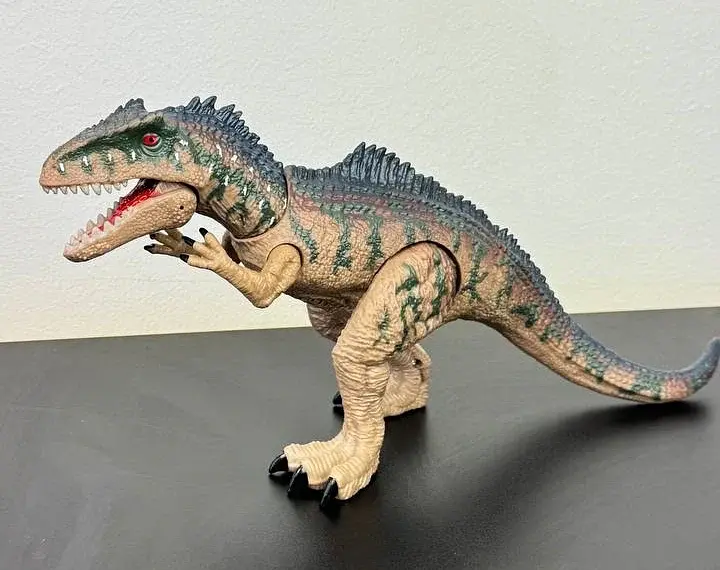 Фігурка динозавра Тиранозавр коричневий Dino Toys 55231 зі звуком - фото 3