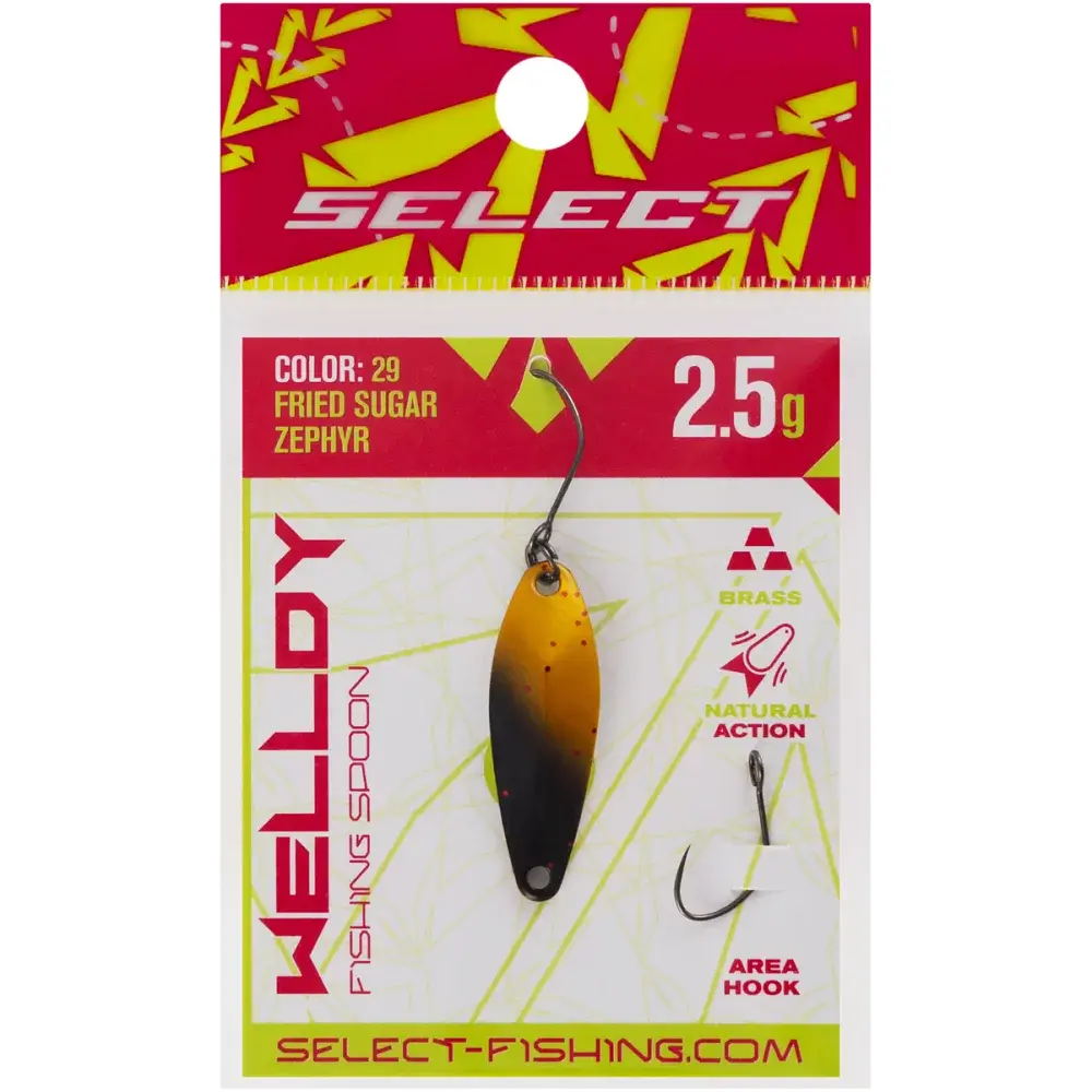 Блесна Select Welldy 2.5g 31mm #29 Fried Sugar Zephyr - фото 2