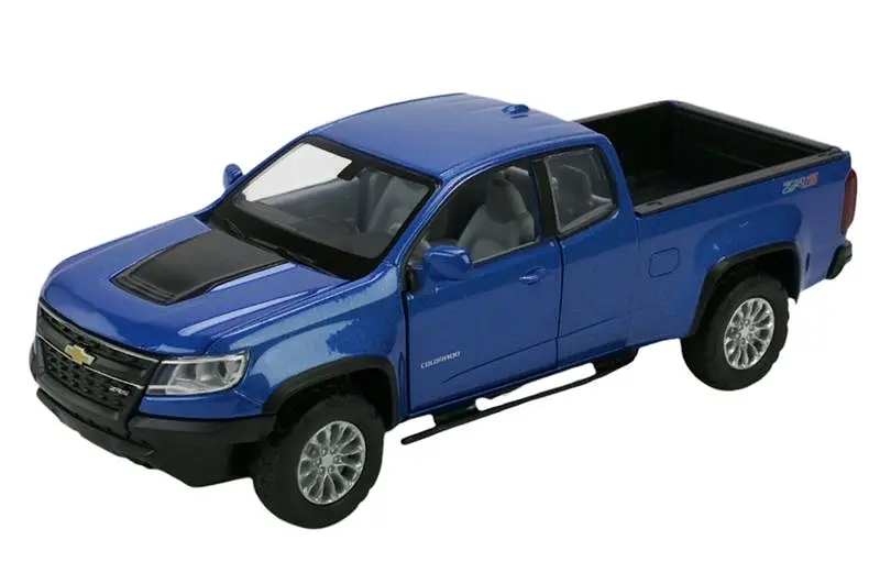 Іграшкова машинка позашляховик металева Chevy Colorado ZR2 1:31 Автопром світлозвукові ефекти 68442, 2 кольори, в коробці 20x11x10 см - фото 4