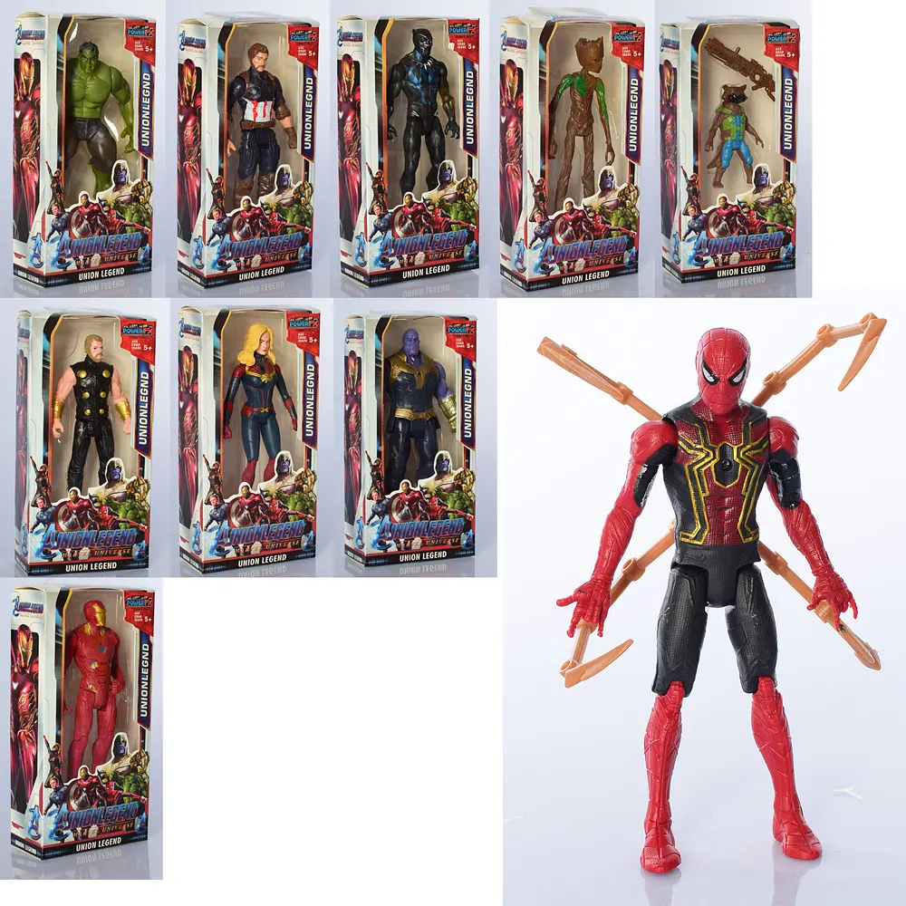 Ігрова фігурка Avengers (Месники), супергерой, світлові ефекти, 8833 (В асортименті) - фото 8