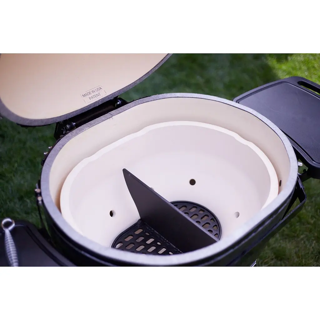 Керамический угольный гриль Primo Large Oval All in One (PGCLGCG) - фото 10