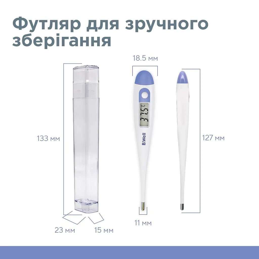Медичний електронний термометр B.Well PRO-03 (PRO-03-2772) - фото 5