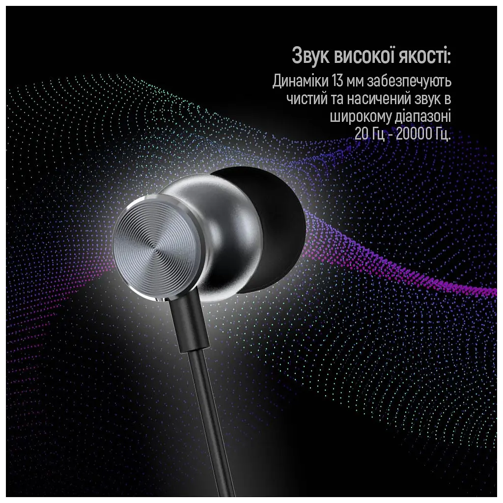 Навушники ColorWay 3.5 mm Wired Earphone UrbanBeat Black (CW-WD03BK) - фото 11