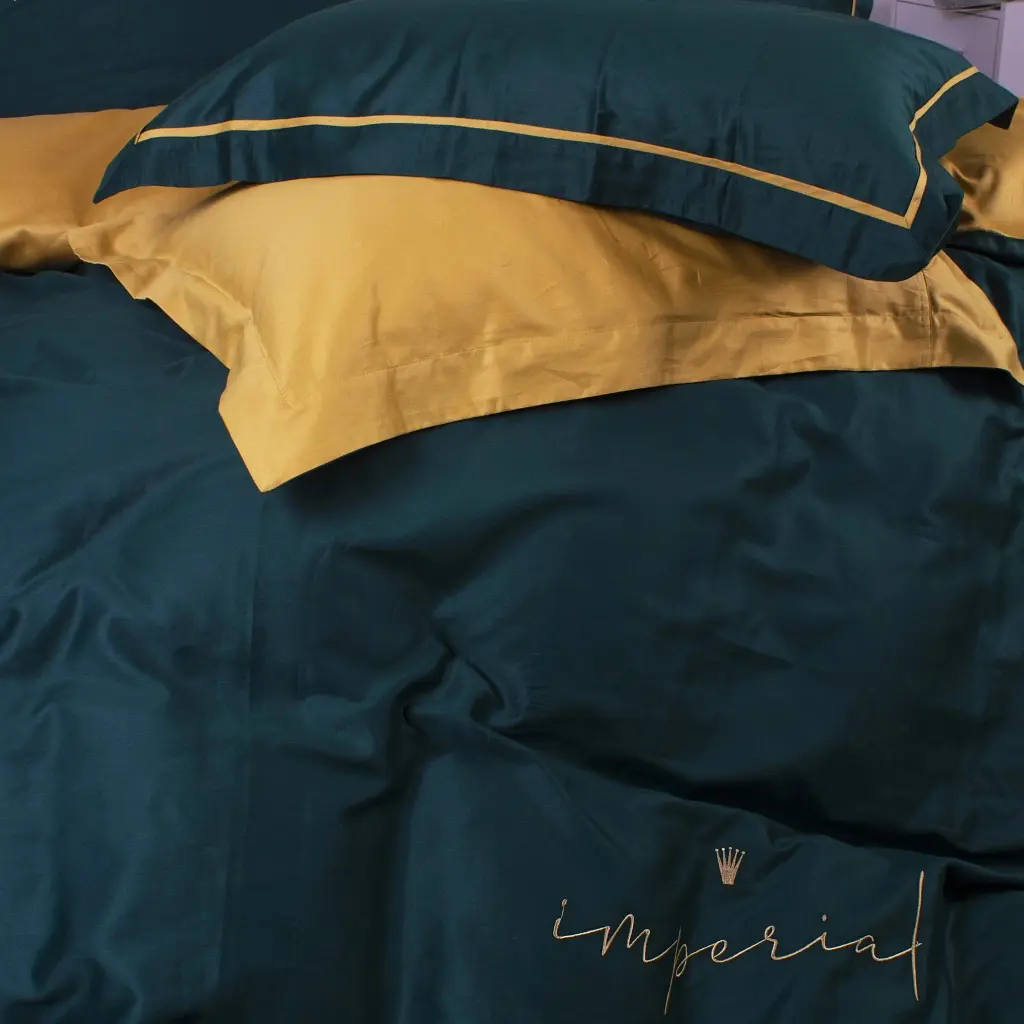 Постільна білизна MirSon Сатин Imperial Satin Messina 143х210 полуторний (2200007179060) - фото 4