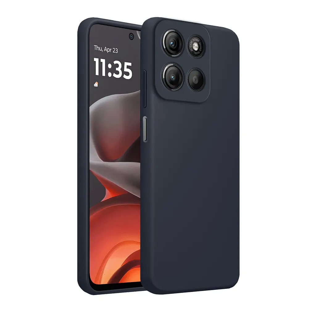 Чохол MAKE Motorola G15/G15 Power Silicone Gravity Grey - фото 3