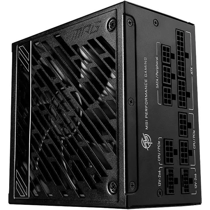 Блок живлення MSI MPG 850W PCIE5 80+ Gold (MPG A850GS PCIE5) Black - фото 7