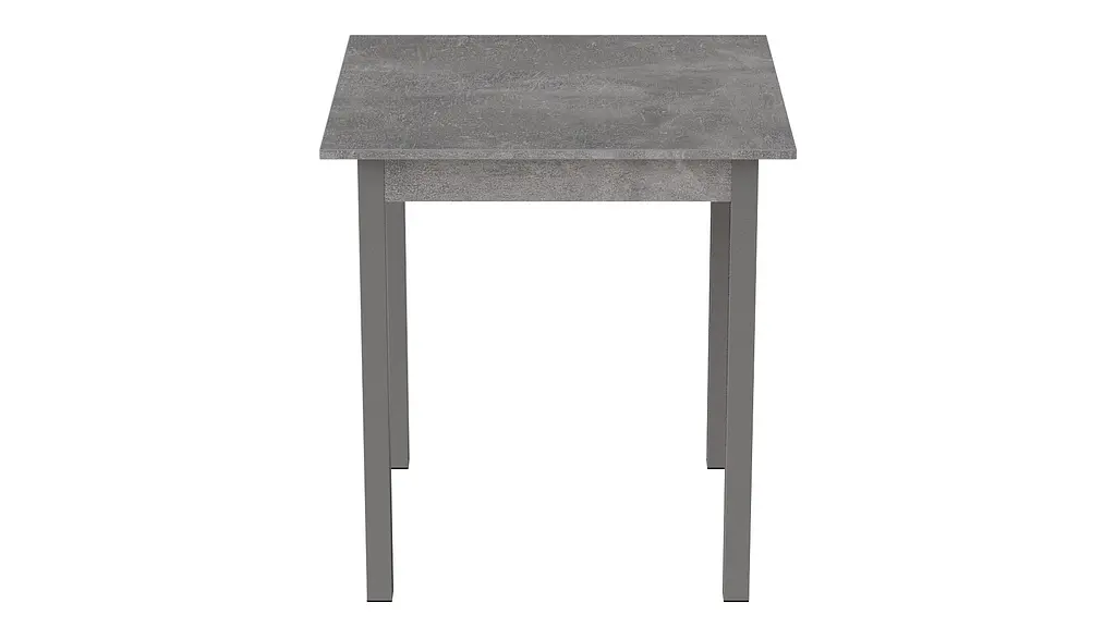 Стіл кухонний Ferrum-decor Дієго 75x90x90 Сірий ДСП Бетон 16мм (FRD-105580) - фото 4