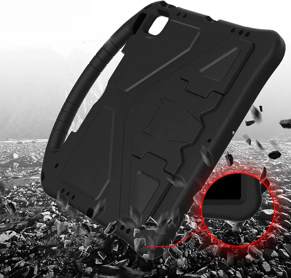 Чохол BeCover Protected Cover з кріпленням для Apple iPad Air 11" M2/M3 2024/2025 Black (711869) - фото 6