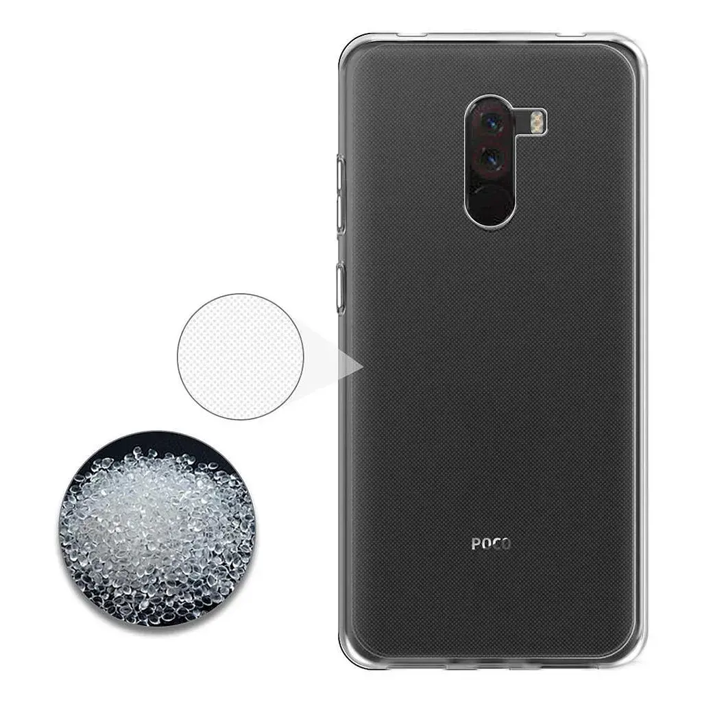 Чохол до мобільного телефона Laudtec для Xiaomi Pocophone F1 Clear tpu (Transperent) (LC-XPF1) - фото 12