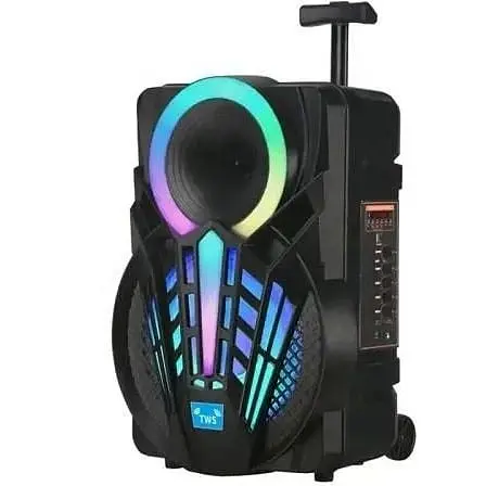 Портативна колонка XPRO GZ-W1312 валіза 30Вт USB SD FM радіо Bluetooth 1 мікрофон ДУ (MER-15680) - фото 4