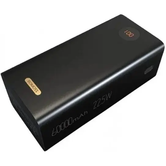 Дополнительная батарея Romoss 60000mAh 22.5W с дисплеем - фото 2