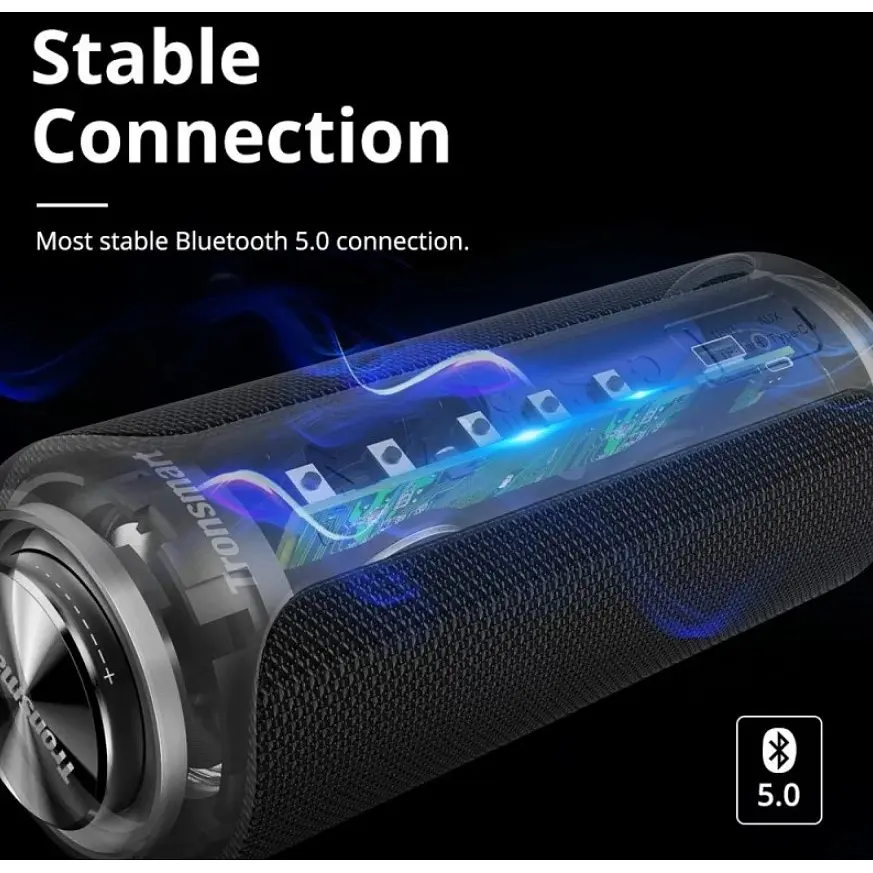 Портативная Bluetooth колонка Tronsmart Element T6 Plus Upgreded Edition Black - фото 5