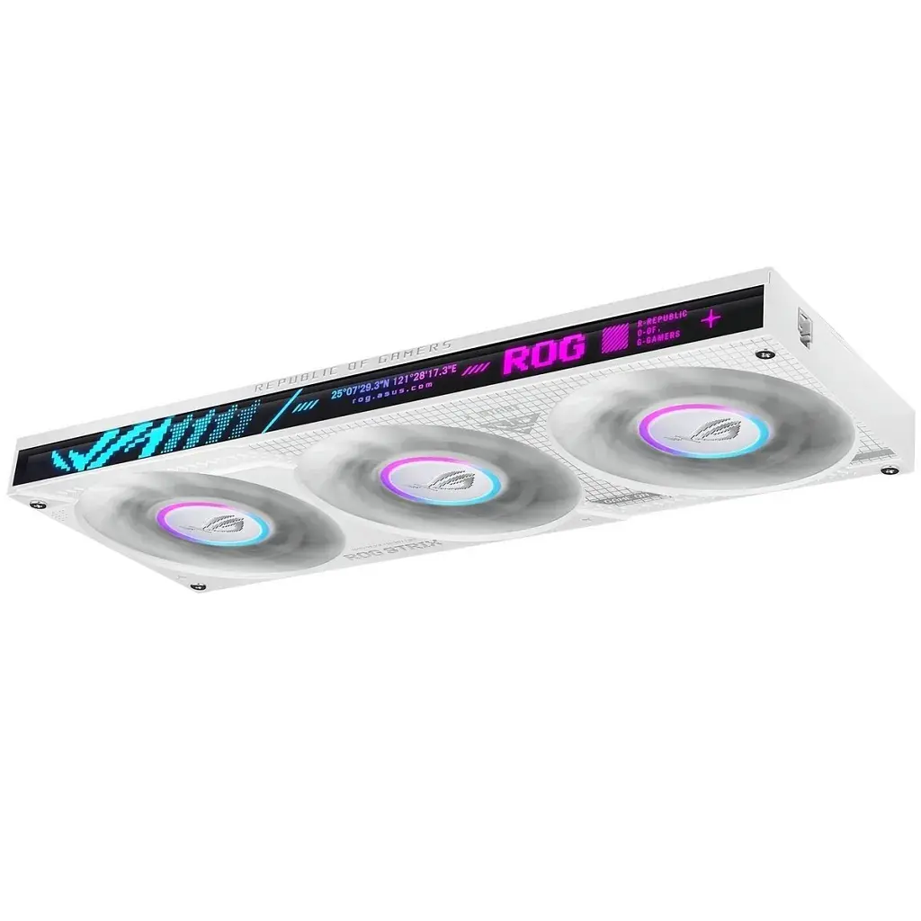 Система рідинного охолодження ASUS ROG Strix LC IV 360 ARGB LCD White (90RC01M2-B0EAY0) - фото 3