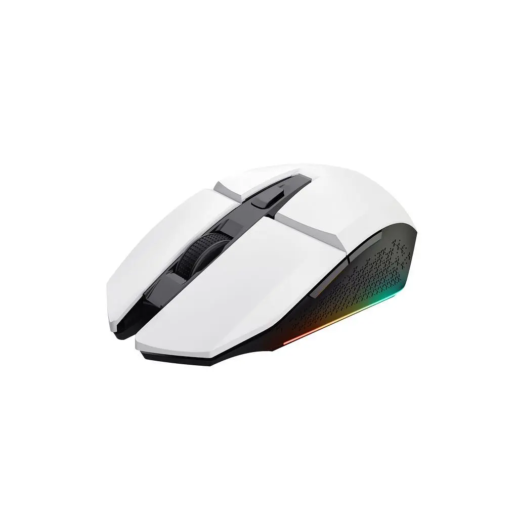 Мишка Trust GXT 110 Felox RGB Wireless White (25069) - фото 3