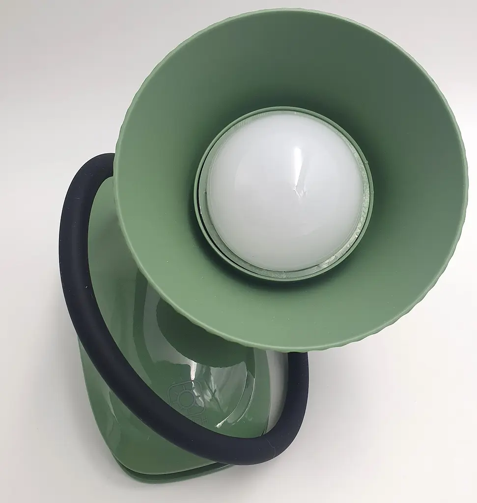 LED-лампа 4 W сенсорна світлодіодна гнучка 28 см настільна на прищіпці акумуляторна WinBoss YD03 зелена - фото 5