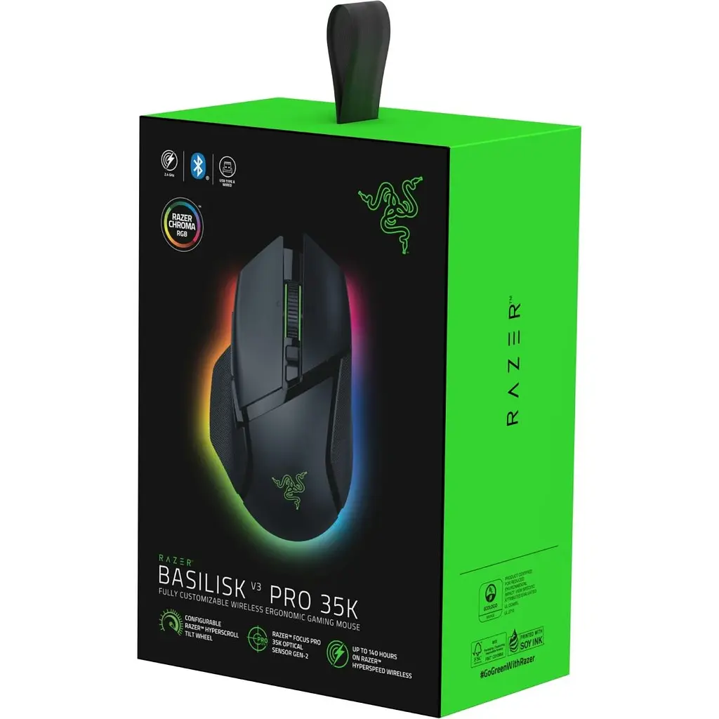 Миша Razer Basilisk V3 Pro 35K Black (RZ01-05240100-R3G1) [124508] - фото 9