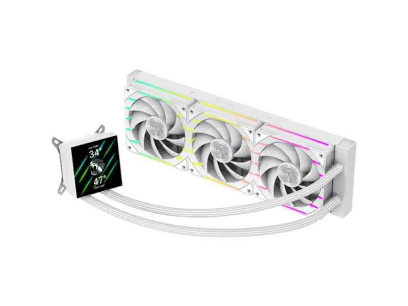 Водяне охолодження Gamemax Hailstorm 360 White