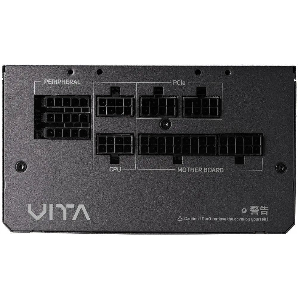 БЖ 650W FSP VITA-650GM 80+ Gold, 120mm HYB fan, Modular, ATX V3.1, Retail Box (VITA-650GM) - фото 2