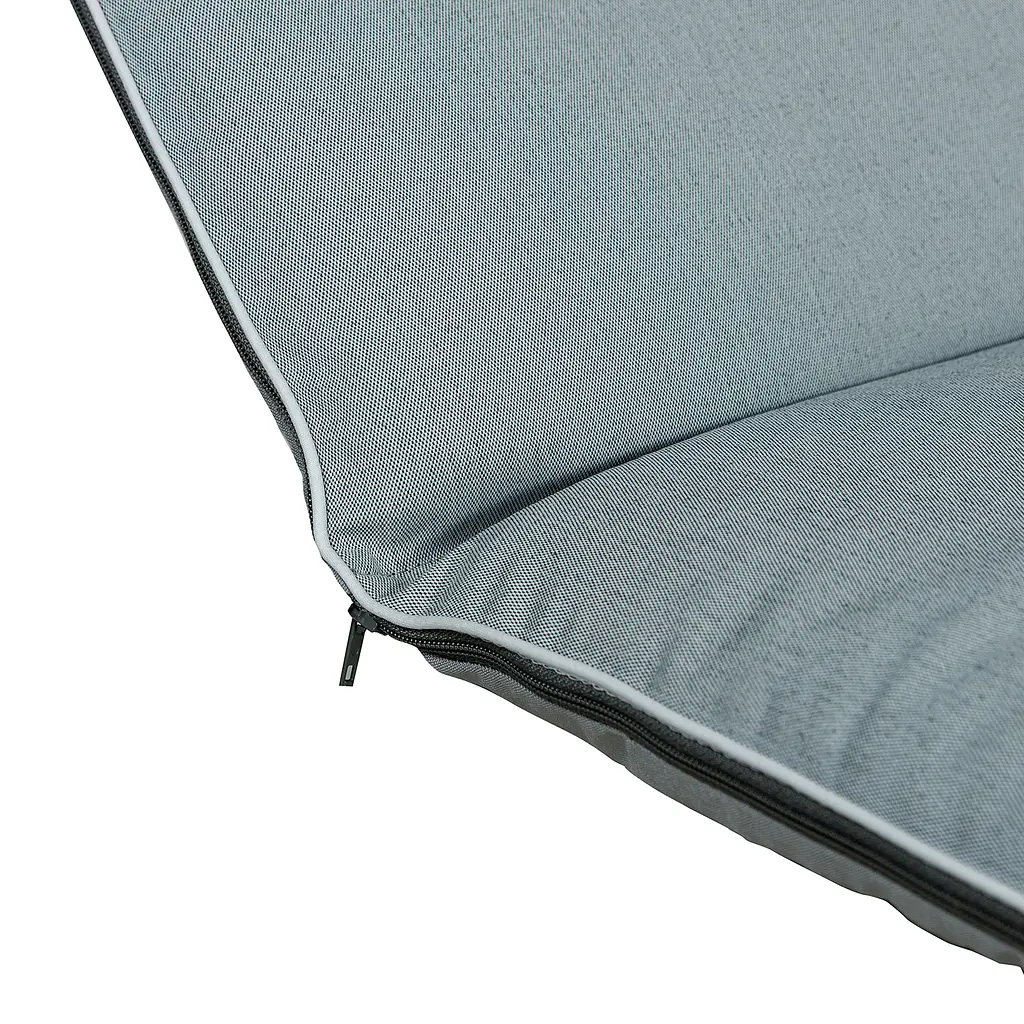 Матрас для шезлонга Ost-Fran Trio бело-серое плетение 602/700, 189x58x5 см. - фото 3