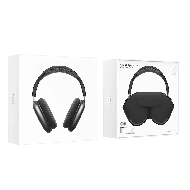 Накладные беспроводные наушники Hoco W58 ANC - фото 4