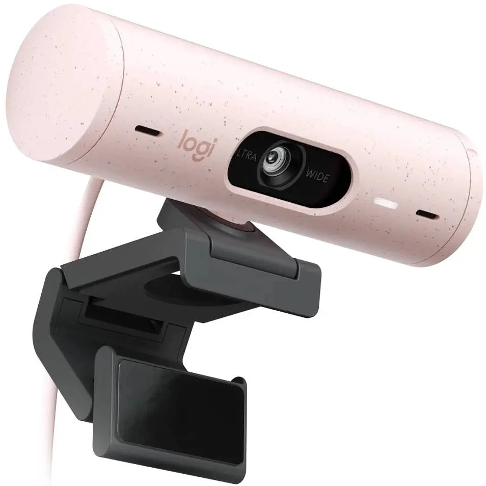 Веб-камера Logitech Brio 500 Rose (960-001421) - фото 2