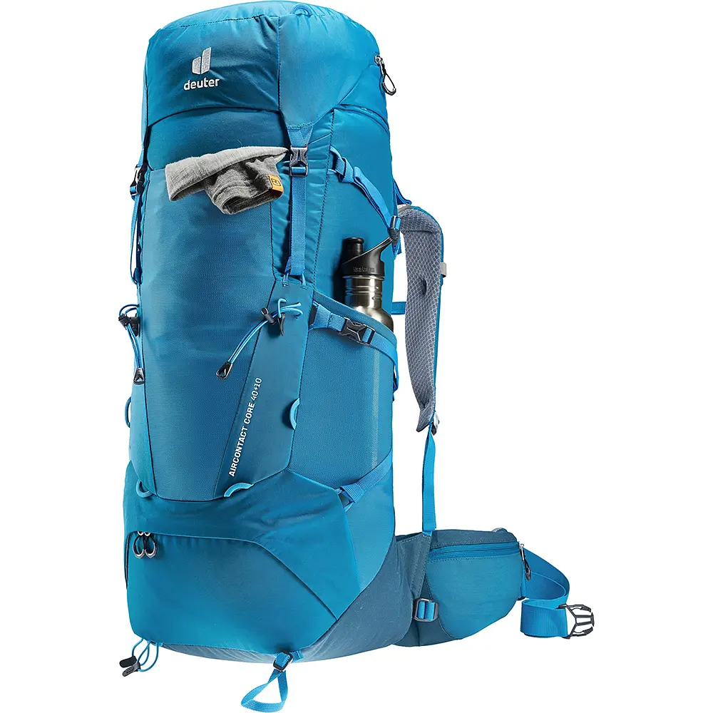 Рюкзак Deuter Aircontact Core 40+10 Синий (1052-3350122 1358) - фото 10