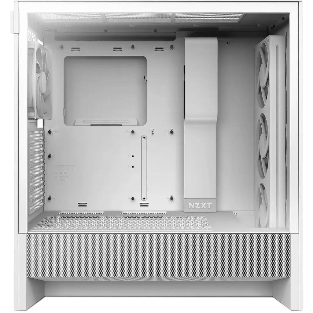 Корпус NZXT H5 Flow RGB без БЖ White (CC-H52FW-R1) - фото 5