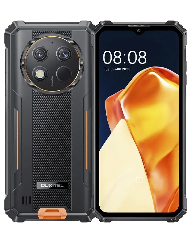 Смартфон Oulitel G1 6/256GB Orange - фото 2