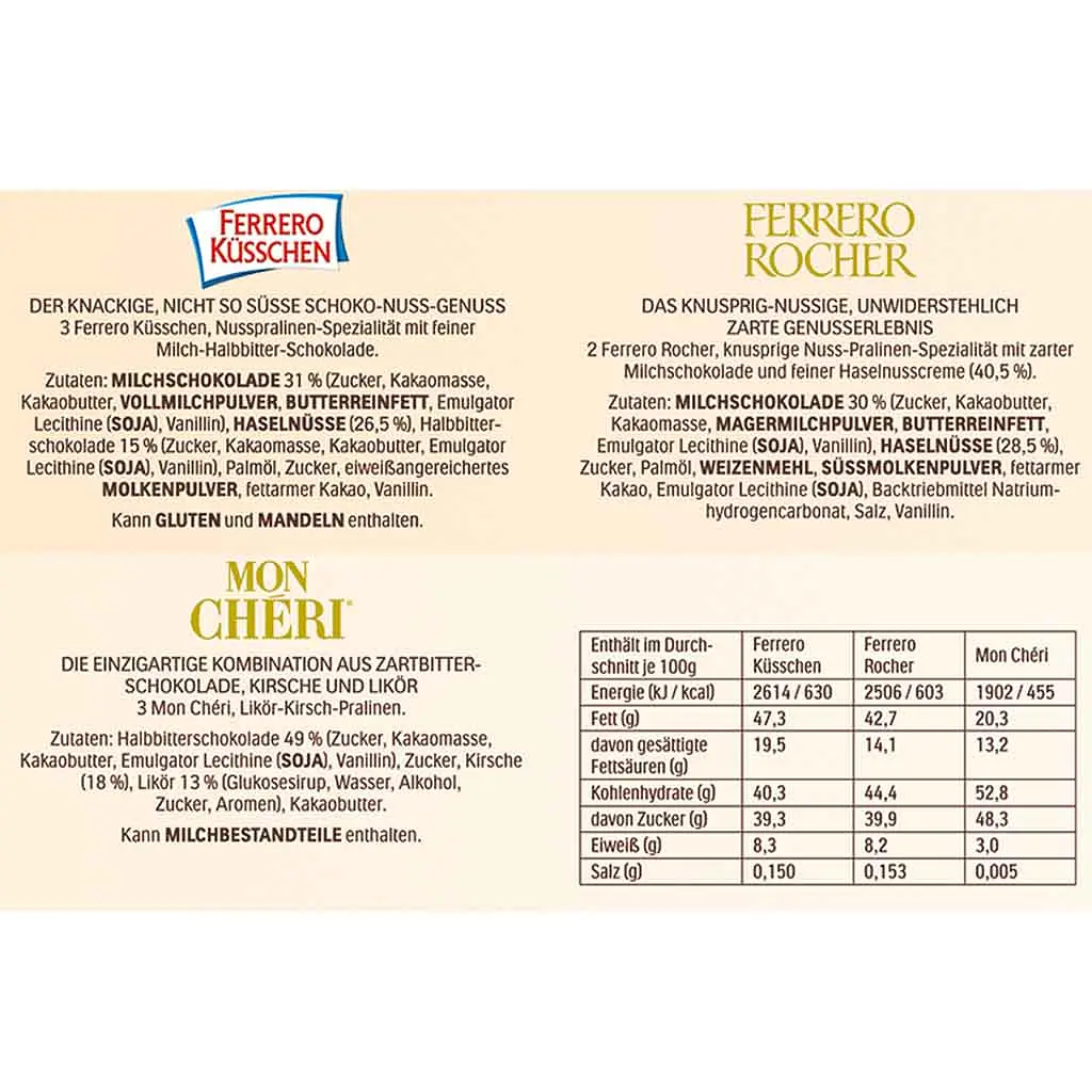 Цукерки Die Besten von Ferrero Classic асорті 83 г - фото 5