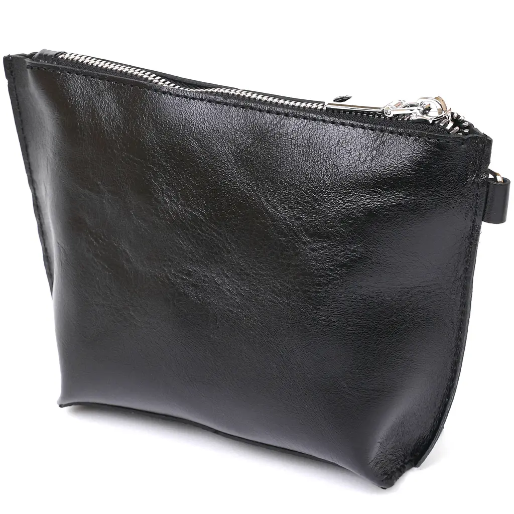 Косметичка кожаная SHVIGEL 20х13.5х5 см acs0025810 - фото 2