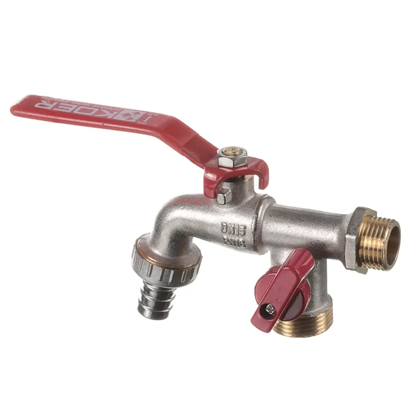 Кран поливу з додатковим виходом Koer KR.248 - 1/2" KR3071 - фото 3