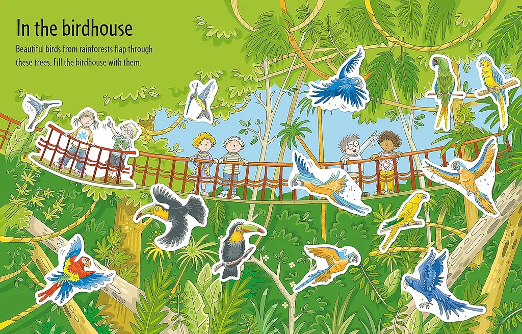 First Sticker Book: Zoo - фото 2