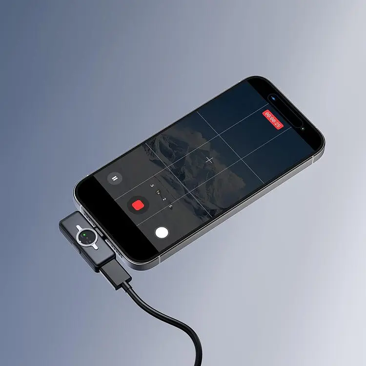 Бездротова мікрофонна система Ulanzi A21 Wireless Microphone(Black-Type C) (A053) - фото 5