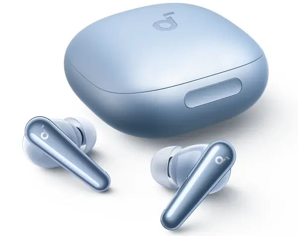 Наушники Anker SoundCore Liberty 4 Pro Blue matte (A3954G31) - фото 6