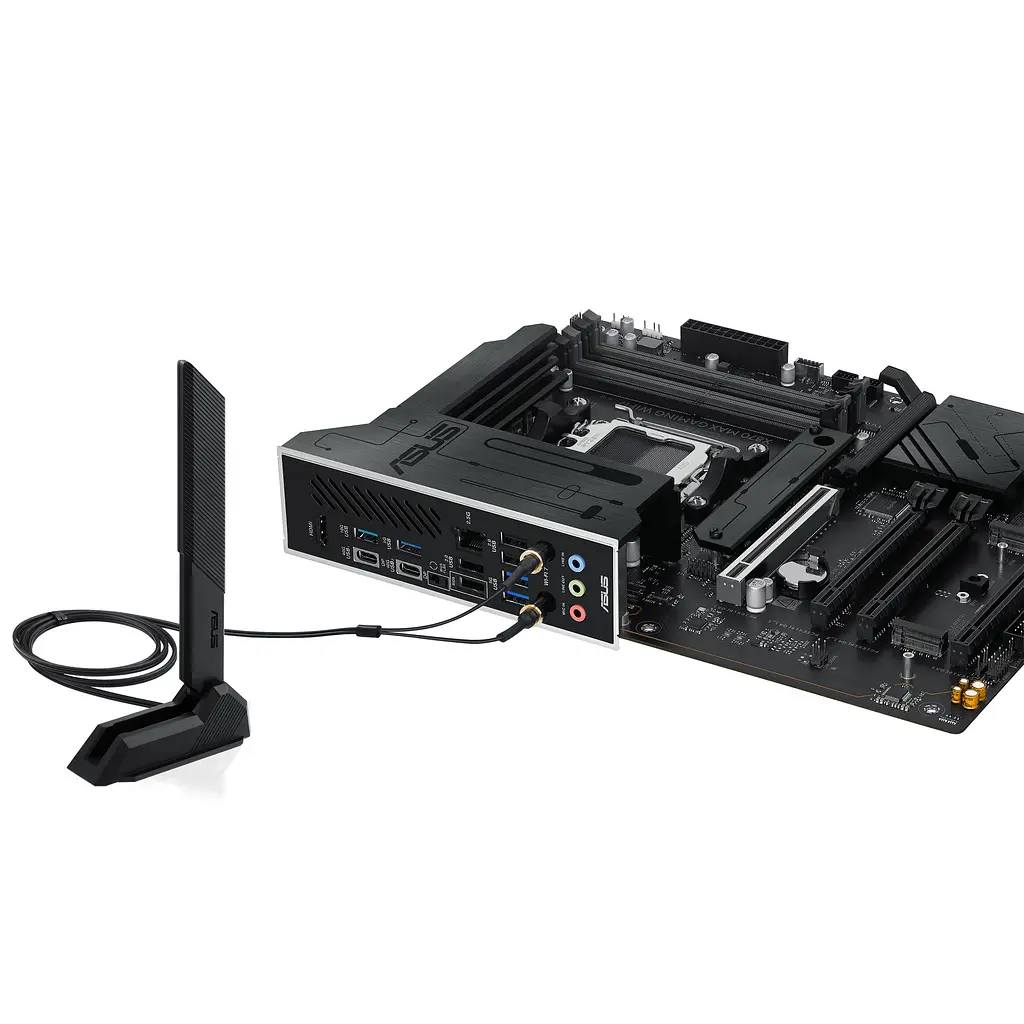 Материнская плата X870 MAX GAMING WIFI7 sAM5 X870 4xDDR5 M.2 HDMI USB Type-C Wi-Fi BT ATX Asus teh0019035 - фото 9