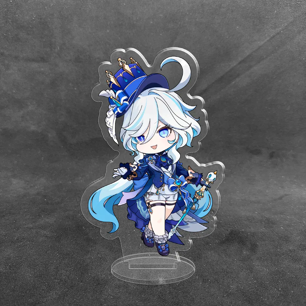 Акрилова колекційна фігурка Геншин Імпакт - Genshin Impact Chibi Фурина 10 см