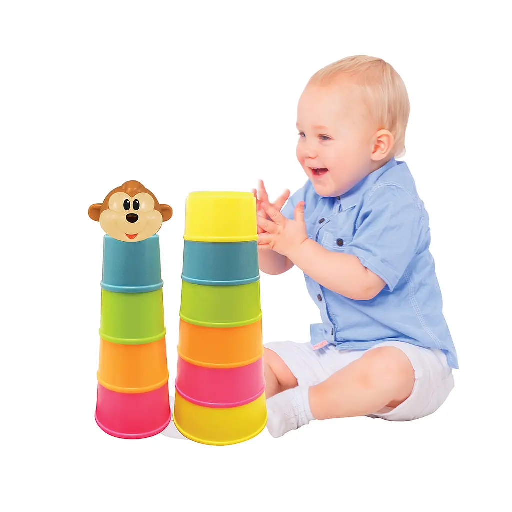 Игровой набор Kiddieland Мартышкина пирамидка (057646) - фото 3