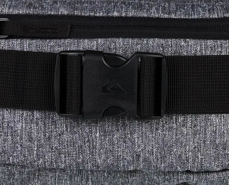 Сумка на пояс бананка Quiksilver Jungler Ii Waist Pack Сіра - фото 7