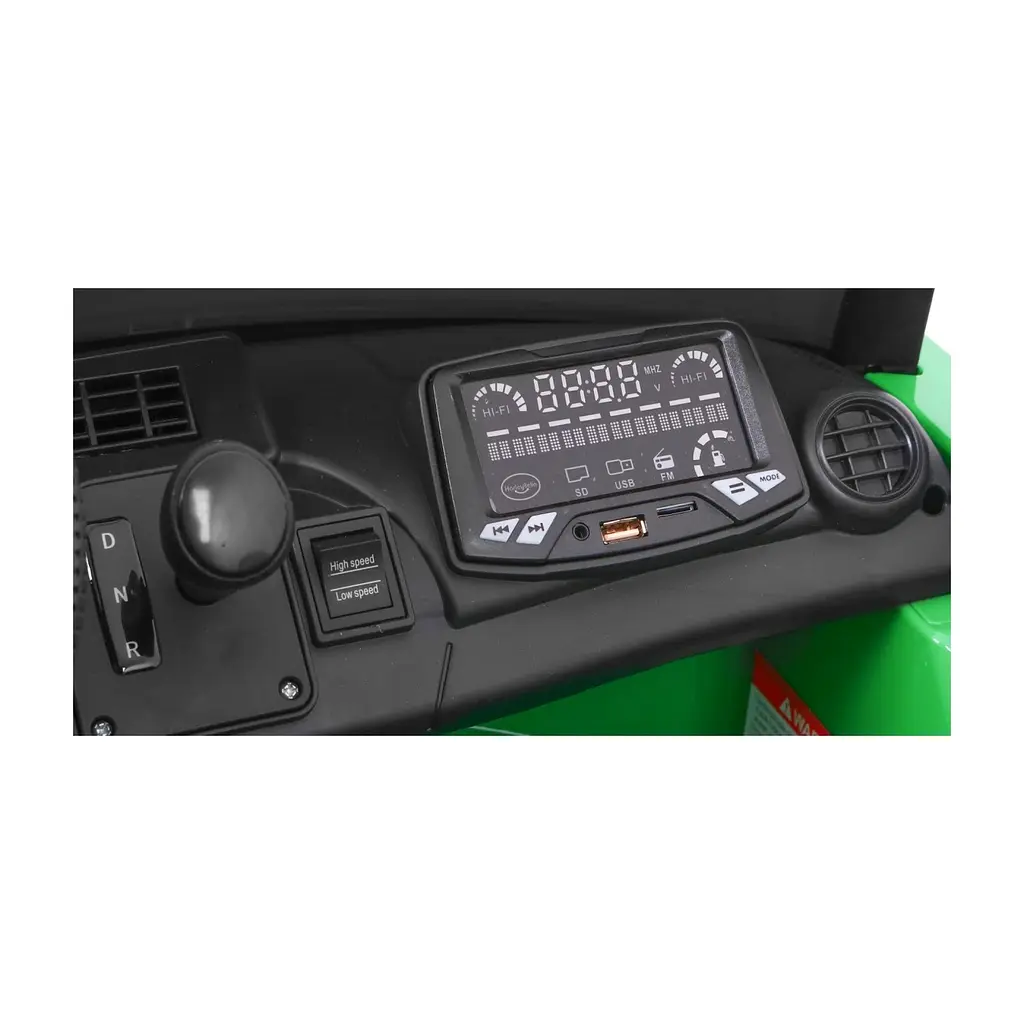 Электромобиль Ramiz Mercedes-Benz GT R 2х12 В, зеленый (PA.HL289.EXL.ZIE) - фото 15