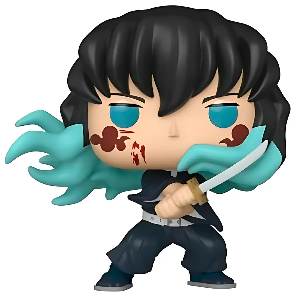 Фигурка Funko Pop Клинок демонов Муичиро Токито Demon Slayer Muichiro Tokito Chase 10 см DS MT 1853 Chase - фото 2