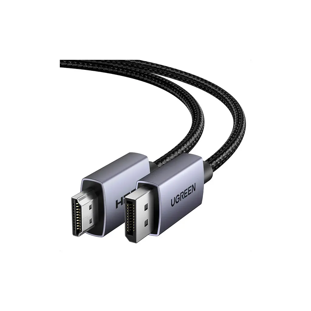 Кабель мультимедійний Ugreen DisplayPort M - HDMI M V2.0 4K 30Hz DP125 чорний 2 м (35842) - фото 4