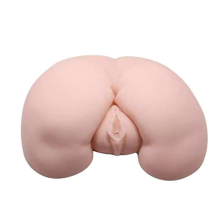 Реалістичний мастурбатор Crazy Bull Realistic Vagina and Ass тілесний - фото 2