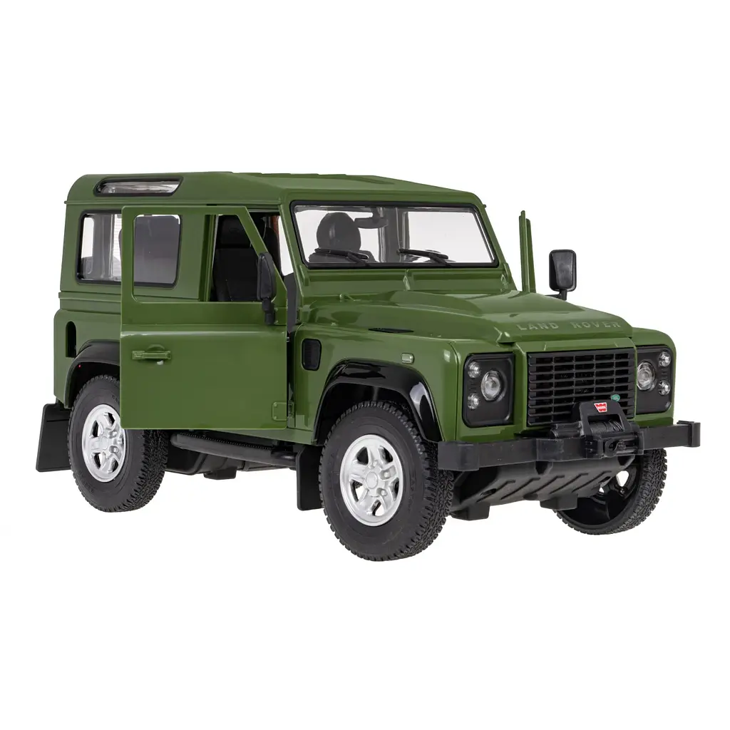 Машинка RASTAR Land Rover Defender 1:14 зеленый 78400 - фото 2