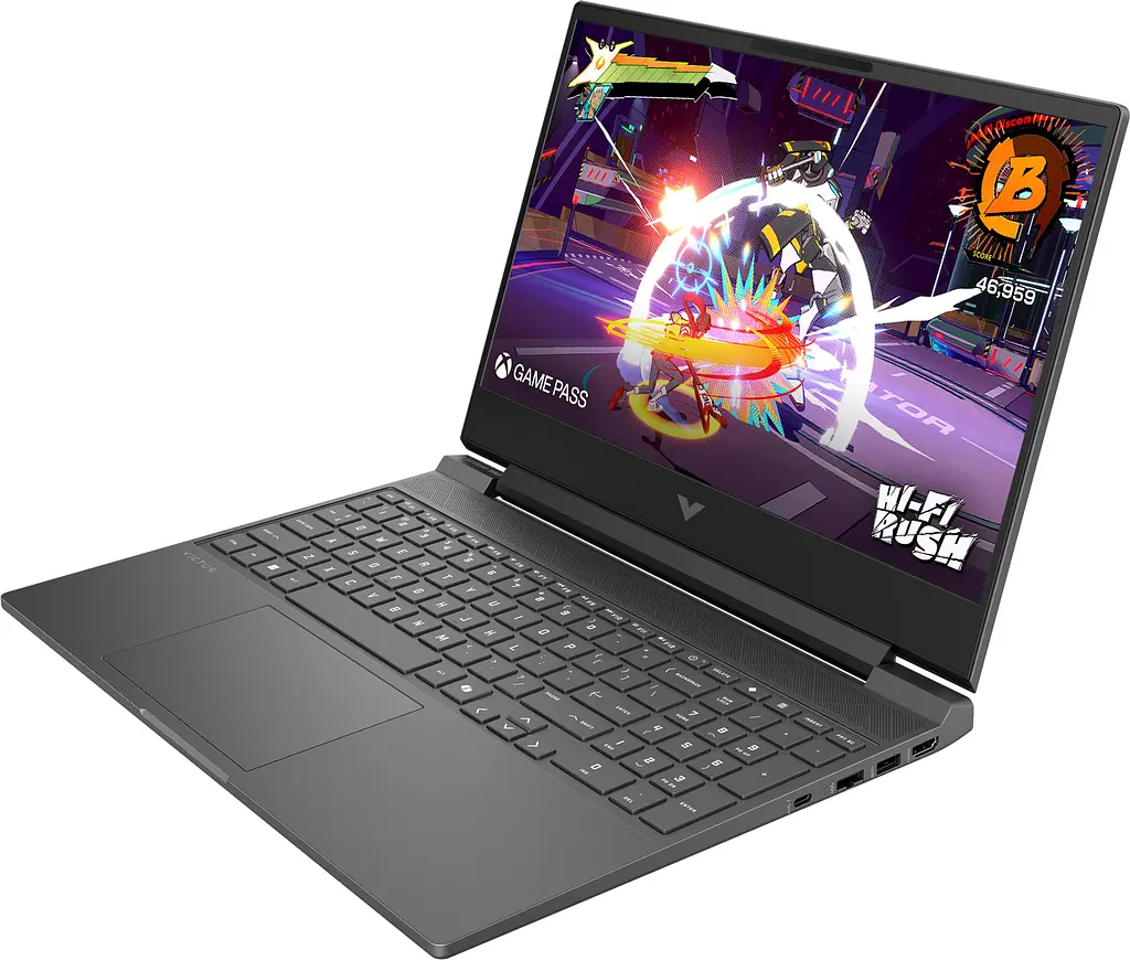 Ноутбук HP Victus 15-fa2703ua 15.6 FHD IPS,300n/i5-13420H (4.6)/16Gb/SSD512Gb/RTX 2050, 4GB/DOS/Сірий (BF1H1EA) - фото 3
