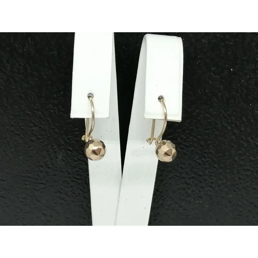 Золоті сережки Столична Ювелірна Фабрика Кулі. 106775 - фото 3