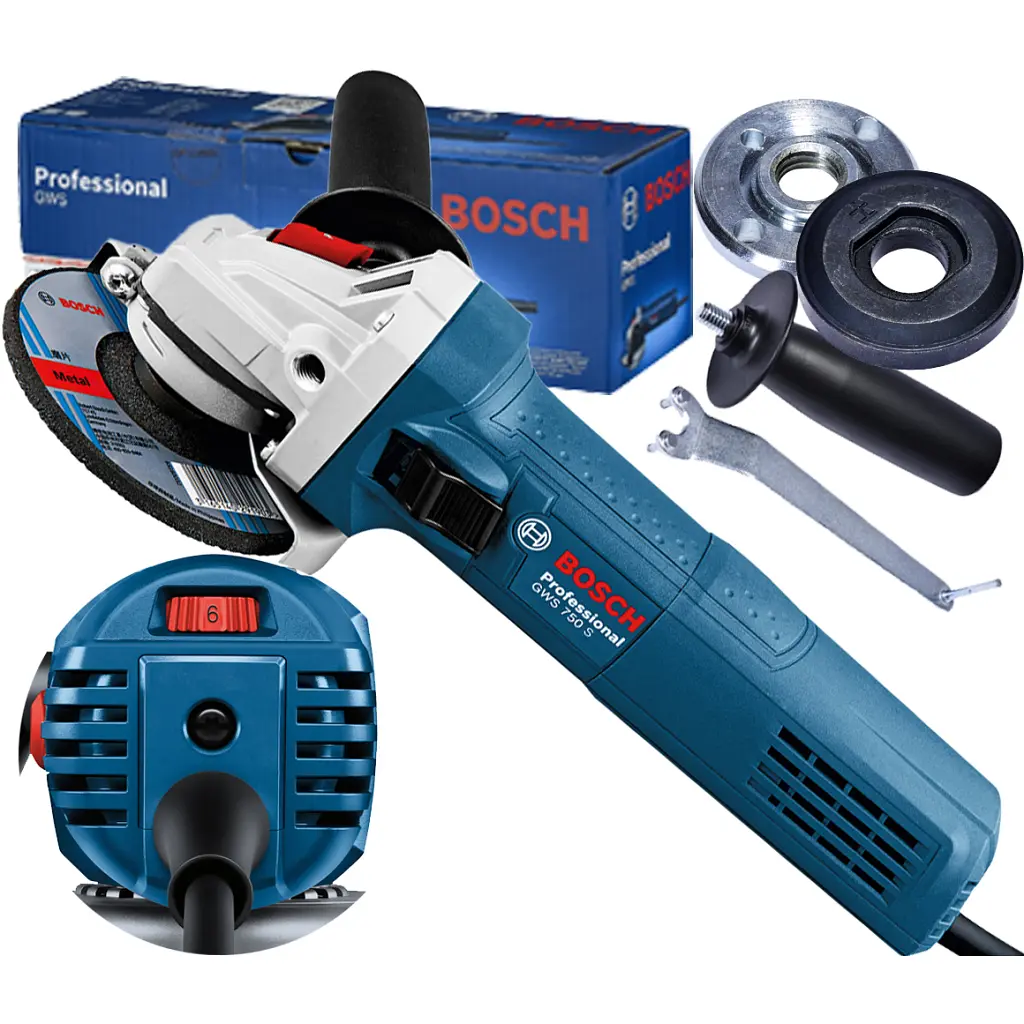 Шліфувальна машина Bosch GWS 750S (0.601.394.121)