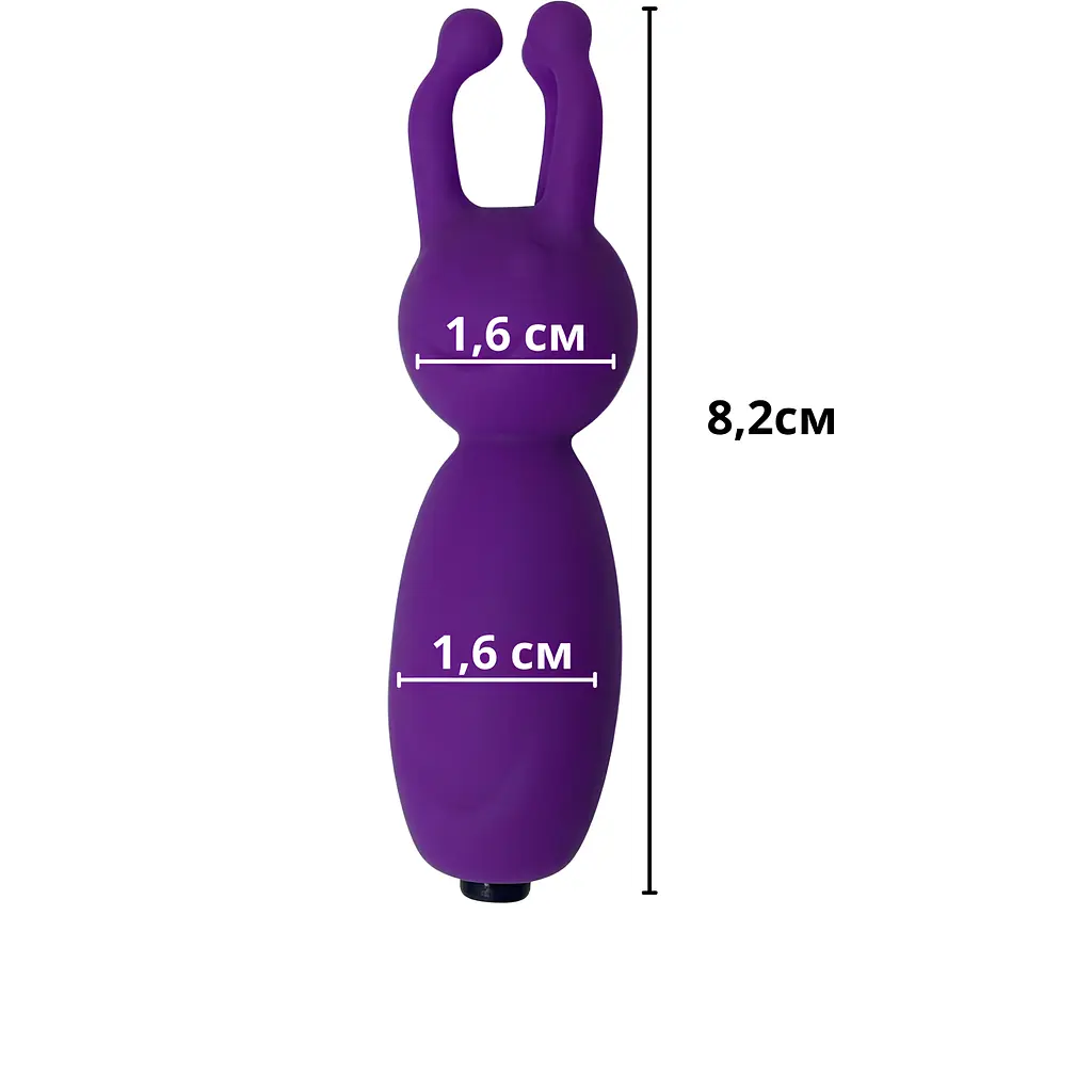 Вібратор Passion Bunny USB фіолетовий (4821002029471) - фото 2