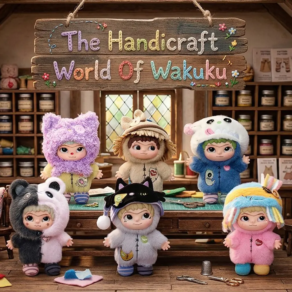 М'яка іграшка колекційна Pop Top серії Wakuku Хенд Мейд з кільцем (17WK-0604) - фото 10