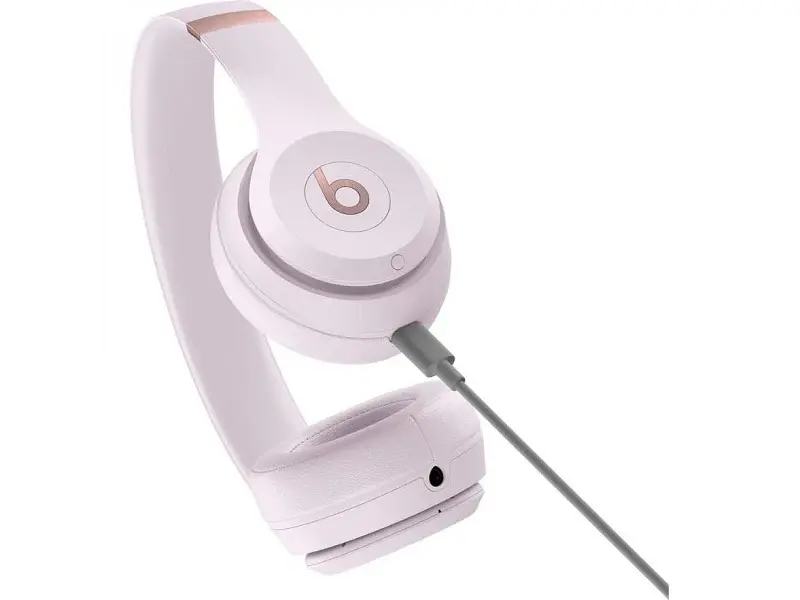 Навушники з мікрофоном Beats by Dr. Dre Solo 4 Cloud Pink (MUW33) - фото 4