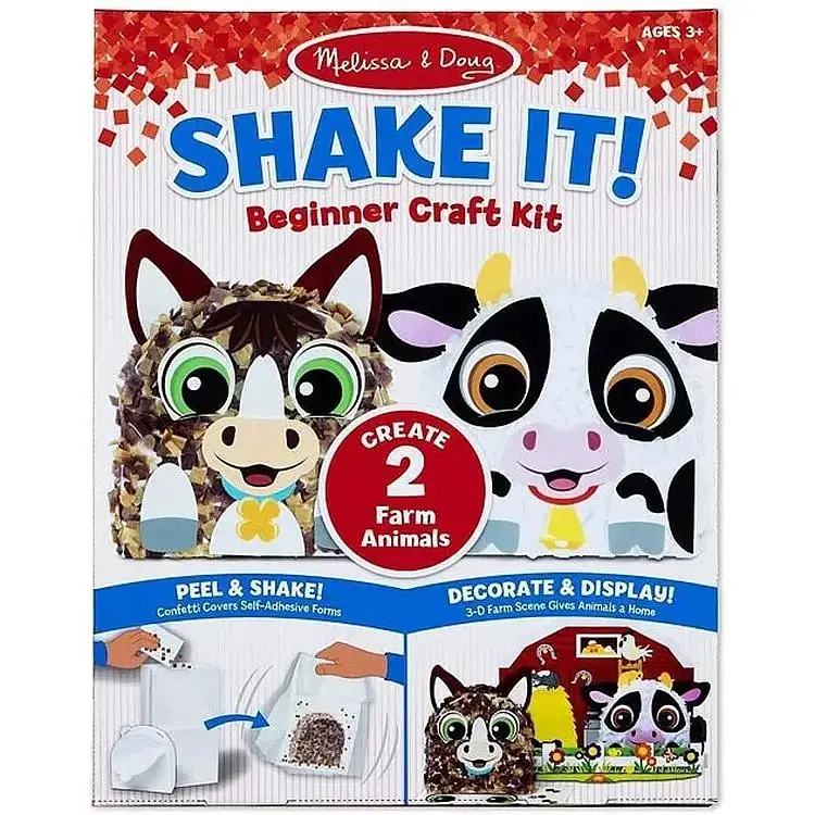 Набір для творчості Melissa & Doug Друзі ферми конфетті для виробів  (MD30183) - фото 4